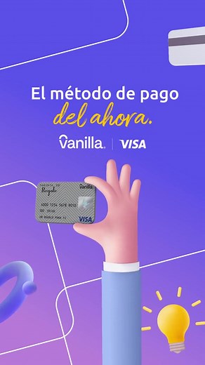 Transforma tu forma de pagar con Vanilla Visa