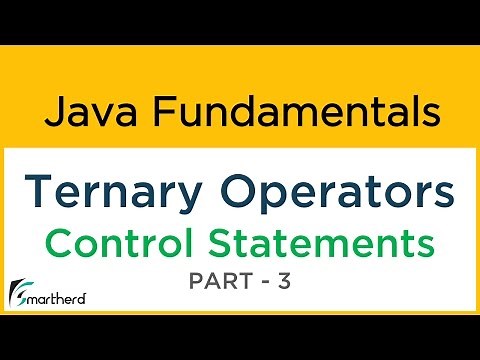 Java Ternary Operator example. Java Fundamentals and Basics #4.3