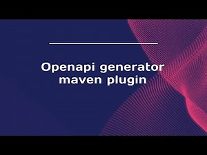 Openapi generator maven plugin
