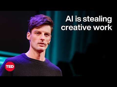 How AI Models Steal Creative Work — and What to Do About It | Ed Newton-Rex | TED