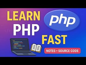 PHP Full Course |Revision | Variables, Data Types, Constants | Easy & Simple Notes