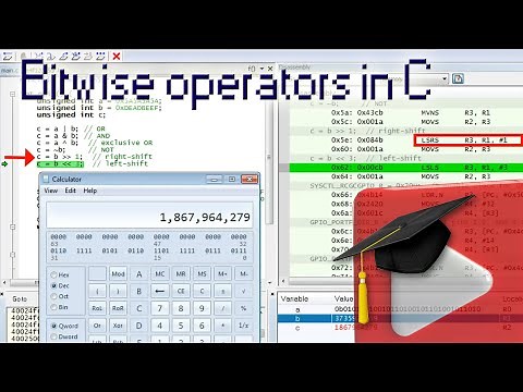 #6 Bit-wise operators in C