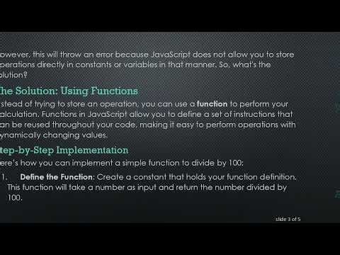Can a Variable or a Constant Store an Operator in JavaScript?