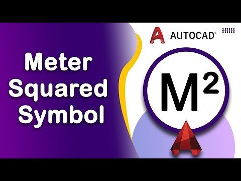 How to insert Meter Squared Symbol in AutoCAD