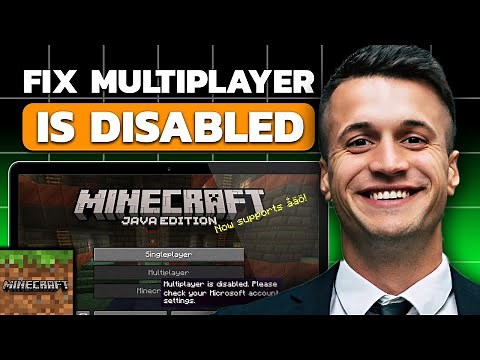How To Fix Multiplayer Disabled In Minecraft Java (Updated 2025)