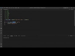 File Extensions -Problem Set 1 (CS50's Introduction to Programming with Python)