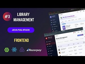 Build a Real-World Library Management System Using Java full stack | Part 3
