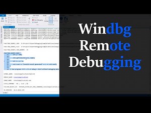 Debug 2 computers simultaneously ? WinDBG remote debugging can do it !