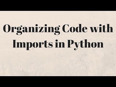Python Import Tutorial