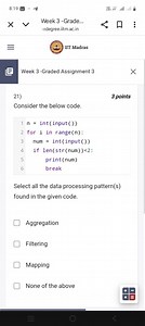 Consider the below code.python1 n = int(input())2 for i in ... | Filo