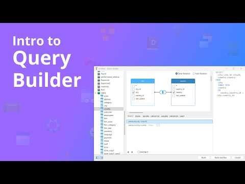 Intro to Query Builder