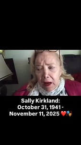 Sally Kirkland passed away early this morning. I called her on Sunday to say goodbye. She had such a blessed life, surrounded by friends who became like chosen family and a community of artists who loved her as much as she loved us. So many memories. I hope the world never forgets how much she gave us. Beyond her body of work — more than 200 films— she payed it forward and “mentored thousands of aspiring actors over the years, including some of the biggest stars such as Barbra Streisand, Sandra 