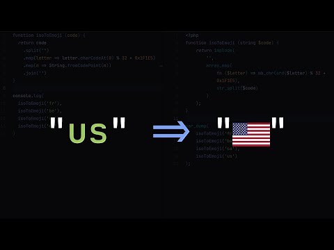 Dev Tip: Transform a country code into a flag emoji