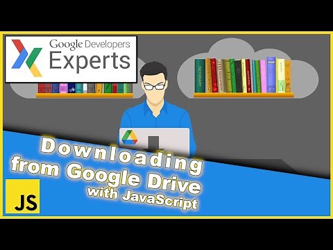 Google Drive API download and export files with Javascript