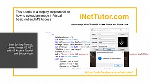 Upload Image VB.NET and MS Access Tutorial and Source code