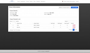 College Attendance Management System in Python using Django Free Download