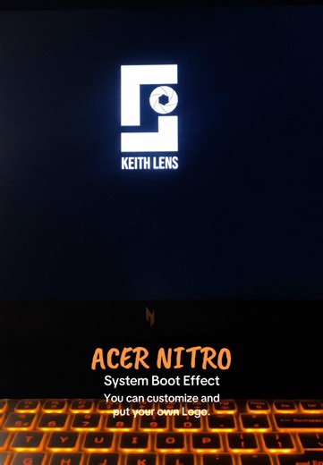 Custom Boot Logo for Acer Nitro V16