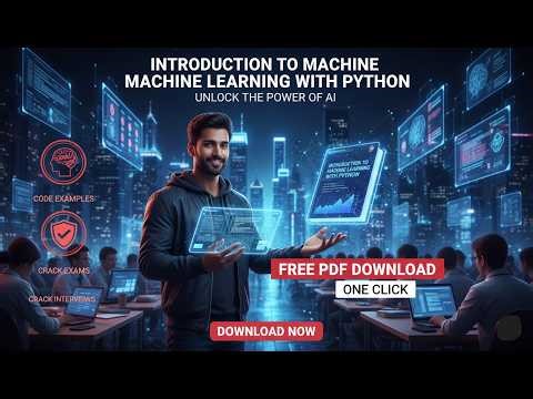 FREE Machine Learning with Python Book!