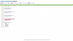 Improve the Code Coverage