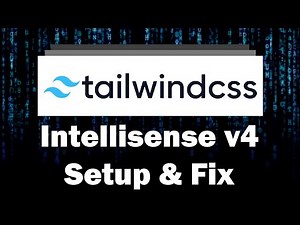 Tailwind CSS v4 + React: IntelliSense Not Working? Here's the Fix! Setup & Tutorial