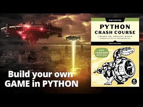 Building a Space Invader Game in Python 2/3: Python Crash Course - Episode 13