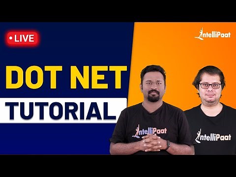 .Net Tutorial | .Net Full Course | .Net Framework Tutorial | Intellipaat