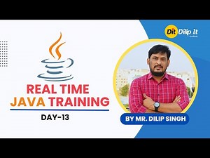 JAVA Real Time Training Day 13 || Static vs Non-Static Variables || By Dilip IT Academy (DIT)