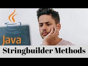 Stringbuilder Methods in java || what is the Stringbuilder methods || insert || Replace || Delete