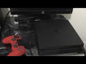 How to connect your ps4 to Monitor if it says out of rage