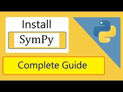 How to install SymPy Python library (2022) | Amit Thinks