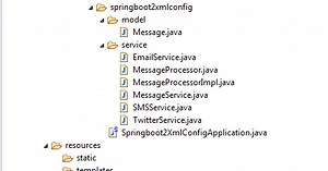 Spring Boot XML Configuration Example
