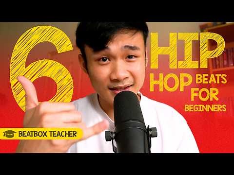 6 Fun HipHop Beats - Beatbox Patterns for Beginners (Tutorial)