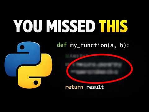 Nobody Tells You This About Python Functions