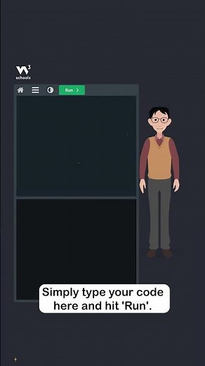 Python Get Started - Part 3 - Online Editor - #w3schools #python #programming