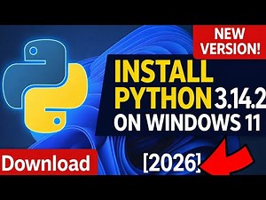 How to install Python 3.14.2 on Windows 11 [2026] | Python Installation