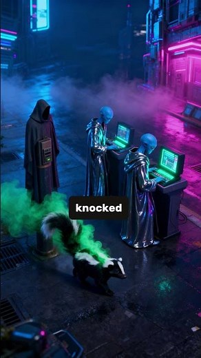 A Skunk Did More Damage Than The Aliens Expected | HFY #Shorts