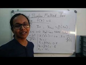 Fixed Point Iteration Method - KTU (2015 Syllabus) - MA202 - Module 5