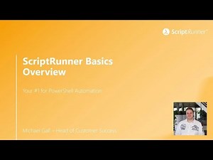 ScriptRunner Basics - Episode 2 - Overview