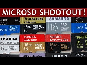Advertising vs reality: microSD memory card speed test