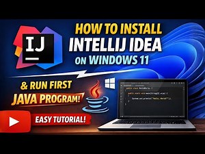 How to Install IntelliJ IDEA on Windows 11 | Run first Java program on Intellij IDE (2026)