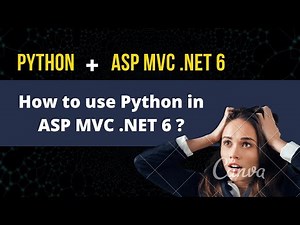 How to use Python in ASP MVC .NET 6 Web Application?