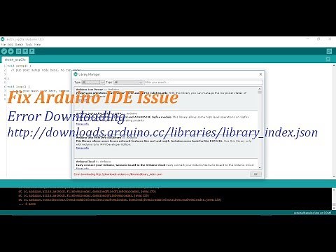 How To Fix Arduino IDE Additional Library Installation Error