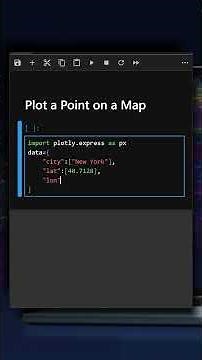 Plot a Point On a Map With Plotly in Python