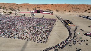 Revellers at Queensland's Big Red Bash have paid tribute to late rock icon Tina Turner by breaking the incredible Nutbush City Limits world record - again! Full story: https://bit.ly/44dRzGd | Courier Mail