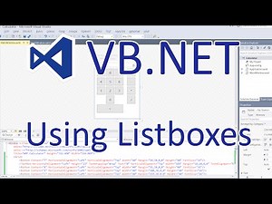 VB.NET: WPF Applications - Using the Listbox