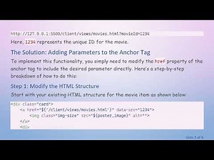 How to Pass Parameters to a Destination URL Using JavaScript