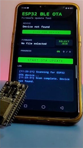 ESP32 OTA App… Made by AI?! 🤖 #claudeai