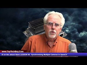 AI on the Jetson Nano LESSON 46: Synchronizing Multiple Cameras in OpenCV