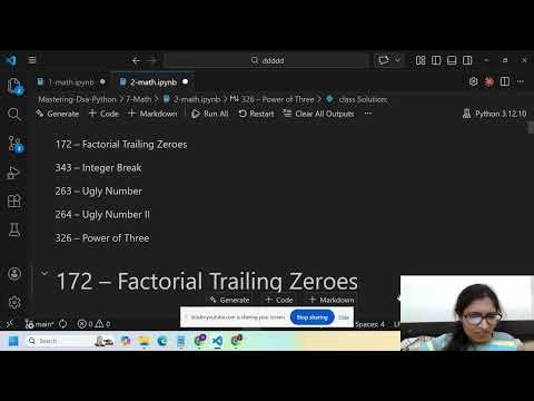 Master Math Problem in One Video | Python DSA | 10 LeetCode Questions Solved (Beginner → Interview )