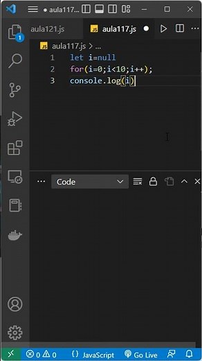 Ponto e Vírgula é obrigatório em Javascript - Caso 1 [shorts]